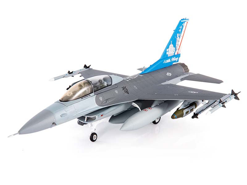 PRE-ORDER General Dynamics F-16D Fighting Falcon USAF ANG 121st Fighter Squadron 113th Fighter Wing Diecast 1:72 Scale Model - JC Wings JCW-72-F16-016