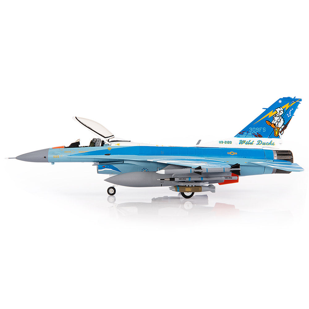 PRE-ORDER General Dynamics F-16C Fighting Falcon U.S. Air Force 309th Fighter Squadron Diecast 1:72 Scale Model - JC Wings JCW-72-F16-020