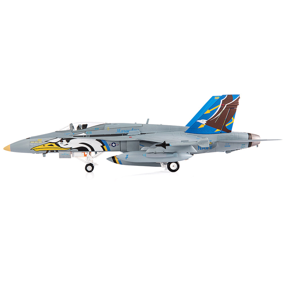 PRE-ORDER McDonnell Douglas F/A-18C Hornet U.S. NAVY VFA-82 Marauders Diecast 1:72 Scale Model - JC Wings JCW-72-F18-014