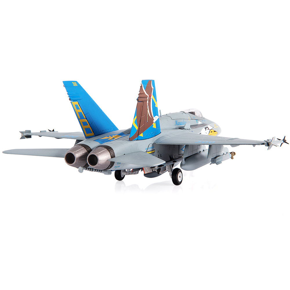 PRE-ORDER McDonnell Douglas F/A-18C Hornet U.S. NAVY VFA-82 Marauders Diecast 1:72 Scale Model - JC Wings JCW-72-F18-014