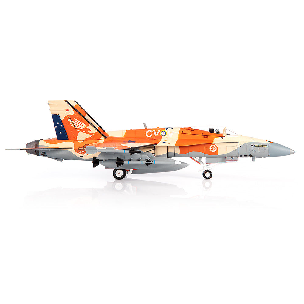 PRE-ORDER McDonnell Douglas F/A-18A Hornet Royal Australian Air Force 3 Squadron 100th Anniversary Diecast 1:72 Scale Model - JC Wings JCW-72-F18-016