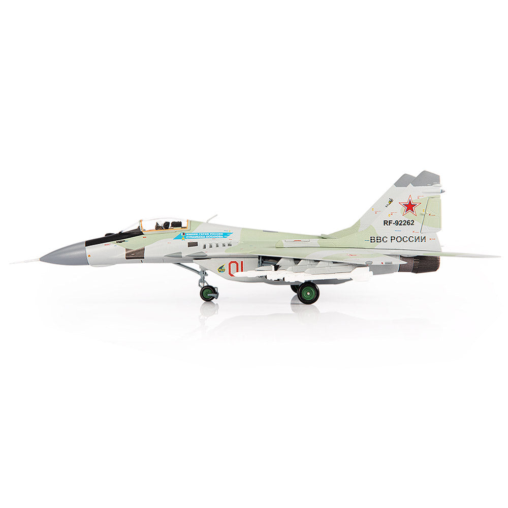 PRE-ORDER Mikoyan MiG-29S Fulcrum Russian Air Force 'Hero of Russia General Sulambek Oskanov' Diecast 1:72 Scale Model - JC Wings JCW-72-MG29-013