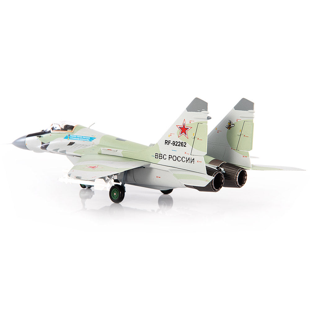 PRE-ORDER Mikoyan MiG-29S Fulcrum Russian Air Force 'Hero of Russia General Sulambek Oskanov' Diecast 1:72 Scale Model - JC Wings JCW-72-MG29-013