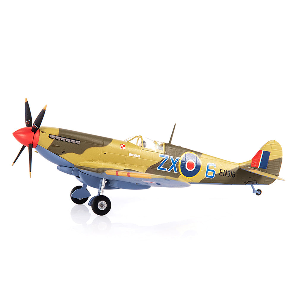 PRE-ORDER Supermarine Spitfire MK IXc Ldr. Stanislav Skalsk Royal Air Force Polish Combat Team Diecast 1:72 Scale Model - JC Wings JCW-72-SPF-003