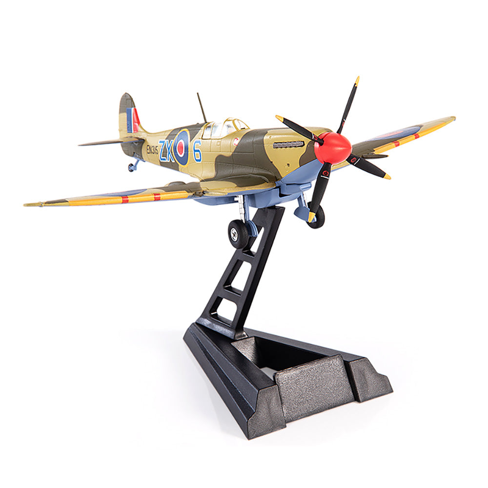 PRE-ORDER Supermarine Spitfire MK IXc Ldr. Stanislav Skalsk Royal Air Force Polish Combat Team Diecast 1:72 Scale Model - JC Wings JCW-72-SPF-003