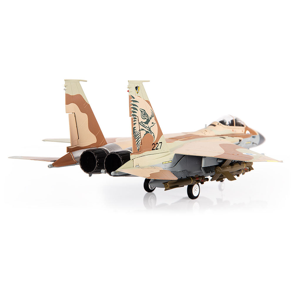 PRE-ORDER McDonnell Douglas F-15I Ra'am Israeli Air Force 69 Squadron - The Hammers Squadron Diecast 1:72 Scale Model - JC Wings JCW-72-F15-021