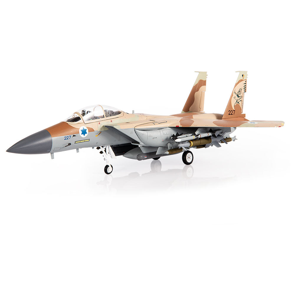 PRE-ORDER McDonnell Douglas F-15I Ra'am Israeli Air Force 69 Squadron - The Hammers Squadron Diecast 1:72 Scale Model - JC Wings JCW-72-F15-021