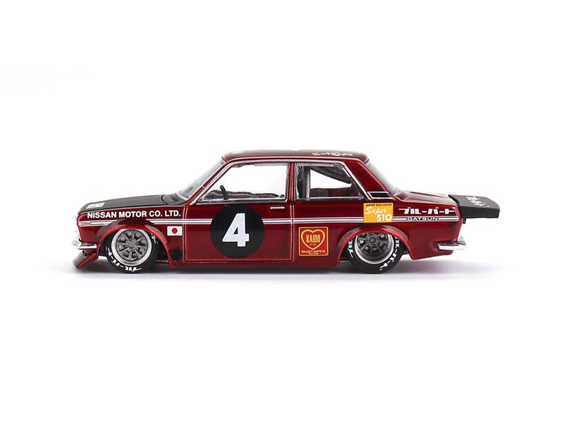 PRE-ORDER Datsun 510 Pro Street JPN V1 (Kaido House x Mini GT) Diecast 1:64  Scale Model - TSM KHMG087