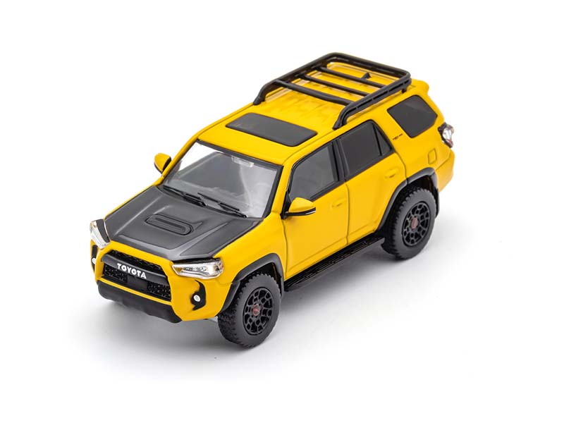 2023 Toyota 4Runner TRD Pro – Yellow Diecast 1:64 Scale Model - GCD KS-059-344