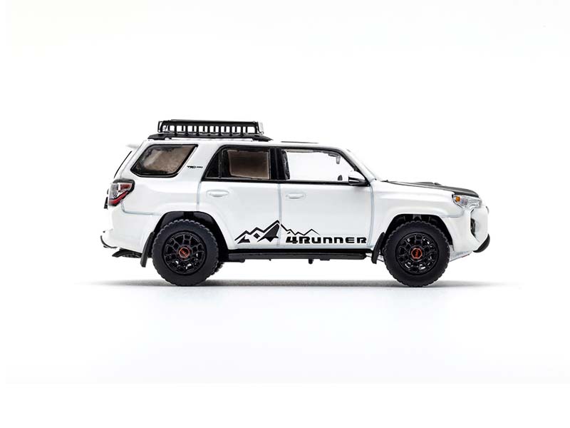 2023 Toyota 4Runner TRD Pro – White Diecast 1:64 Scale Model - GCD KS-059-345