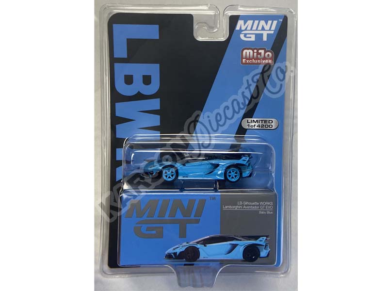 Kaido House x Mini GT Nissan GT-R R33 Kaido Works V2 Blue KHMG089 1/64