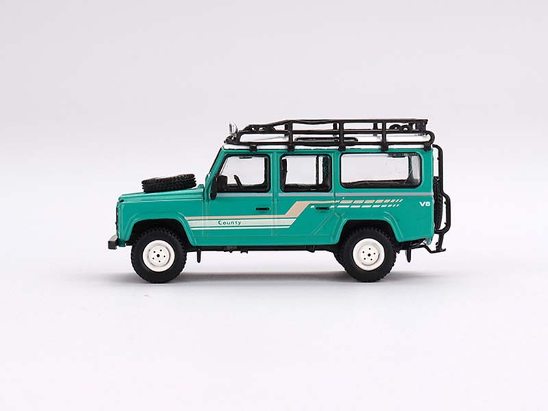 Mini GT 1:64 #353 Land Rover Defender 90 County Wagon (Stratos Blue) ( –  Colorado Diecast LLC