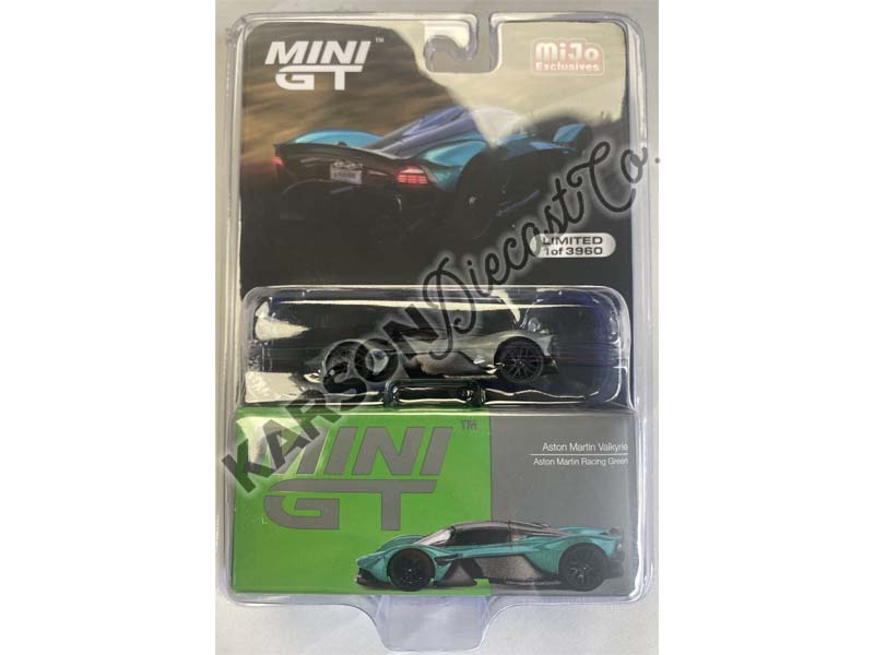 CHASE Aston Martin Valkyrie – Racing Green (Mini GT) Diecast 1:64 Scale Model - TSM MGT00600