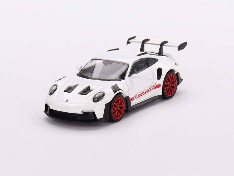 Miniature Porsche 992 GT3 RS noire 1:18