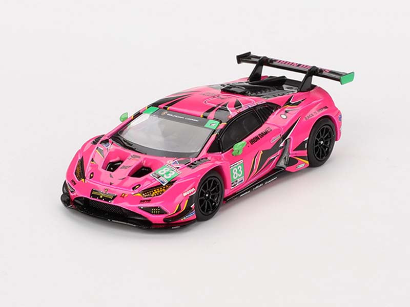 PRE-ORDER Lamborghini Huracan GT3 EVO2 #83 Iron Dames IMSA 2023 Daytona 24 Hrs (Mini GT) Diecast 1:64 Scale Model - TSM MGT00772