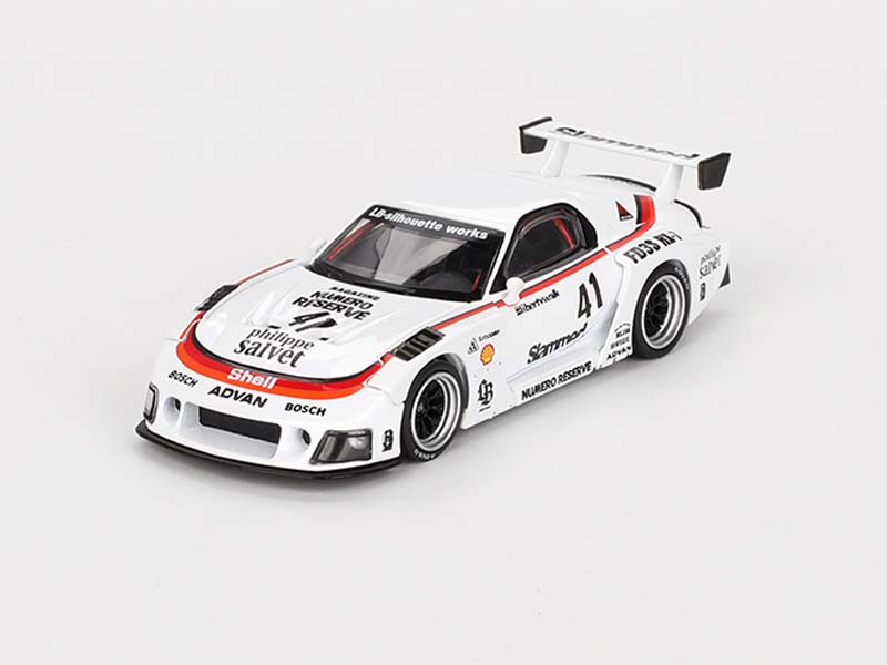 PRE-ORDER Mazda RX-7 LB-Super Silhouette #41 Numero Reserve (Mini GT) Diecast 1:64 Scale Model - TSM MGT00773