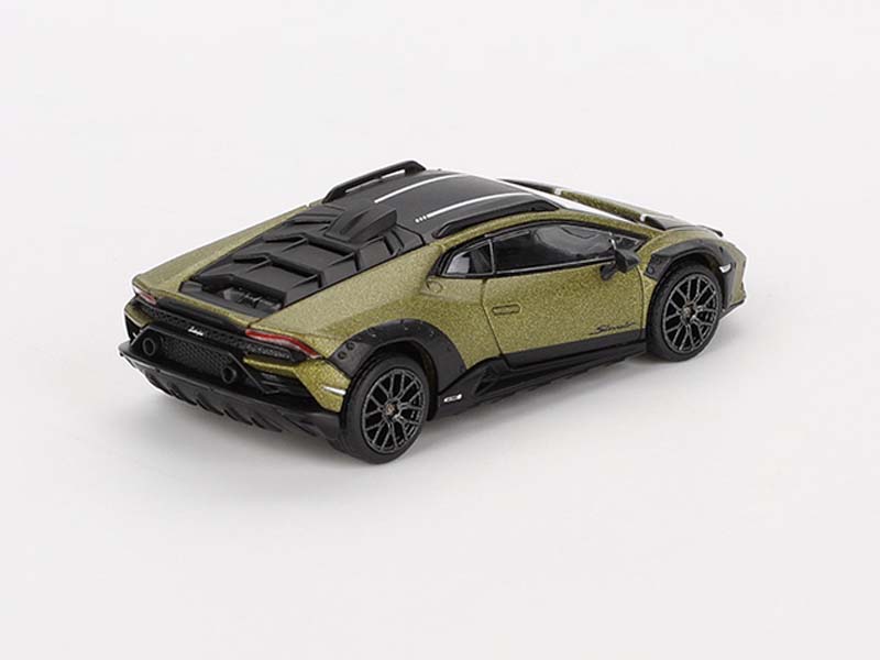 PRE-ORDER Lamborghini Huracán Sterrato – Verde Gea Matt (Mini GT) Diecast 1:64 Scale Model - TSM MGT00779