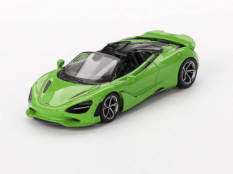 PRE-ORDER McLaren 750S Spider – Mantis Green (Mini GT) Diecast 1:64 Scale Model - TSM MGT00783