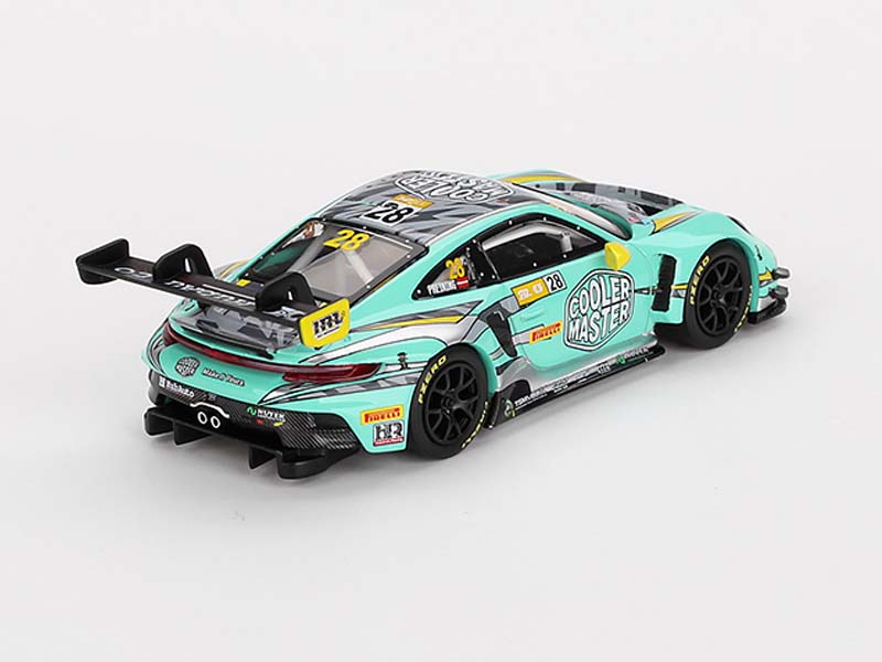 PRE-ORDER Porsche 911 GT3 R #28 HubAuto Racing2023 FIA GT World Cup 70th Macau Grand Prix (Mini GT) Diecast 1:64 Scale Model - TSM MGT00804