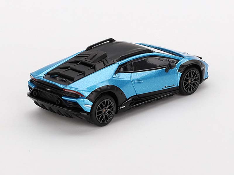 PRE-ORDER Lamborghini Huracán Sterrato Blu Aegir (Mini GT) Diecast 1:64 Scale Model - TSM MGT00807