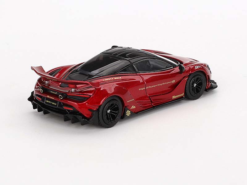 PRE-ORDER McLaren 720S LB-Works – Gem Red (Mini GT) Diecast 1:64 Scale Model - TSM MGT00828