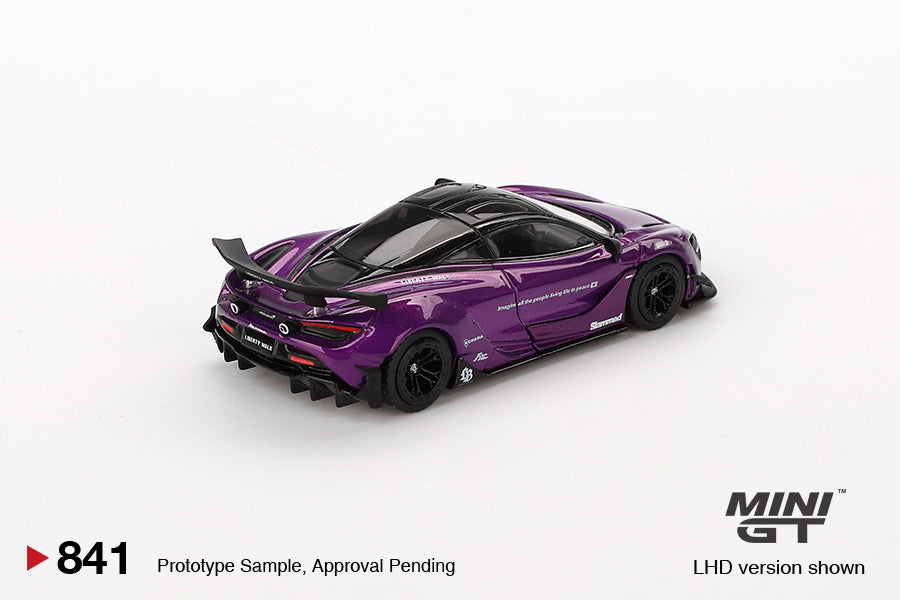 PRE-ORDER McLaren 720S LB★Works Purple (Mini GT) Diecast 1:64 Scale Model - TSM MGT00841