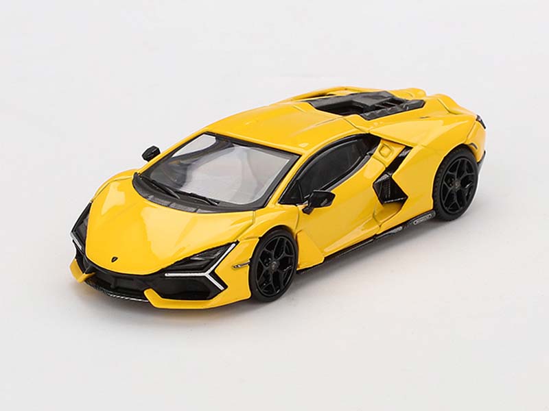 PRE-ORDER Lamborghini Revuelto – Giallo Yellow (Mini GT) Diecast 1:64 Scale Model - TSM MGT00886