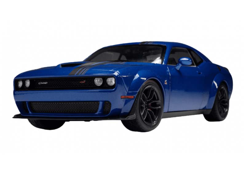 PRE-ORDER 2023 Dodge Challenger R/T Scat Pack Widebody - Blue Diecast 1:18 Scale Model - Solido S1805710