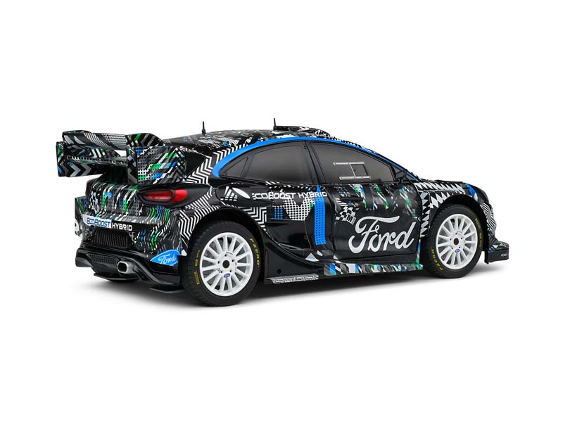 2021 Ford Puma Rally1 Hybrid - Goodwood Festival of Speed Diecast 1:18 Scale Model - Solido S1809501