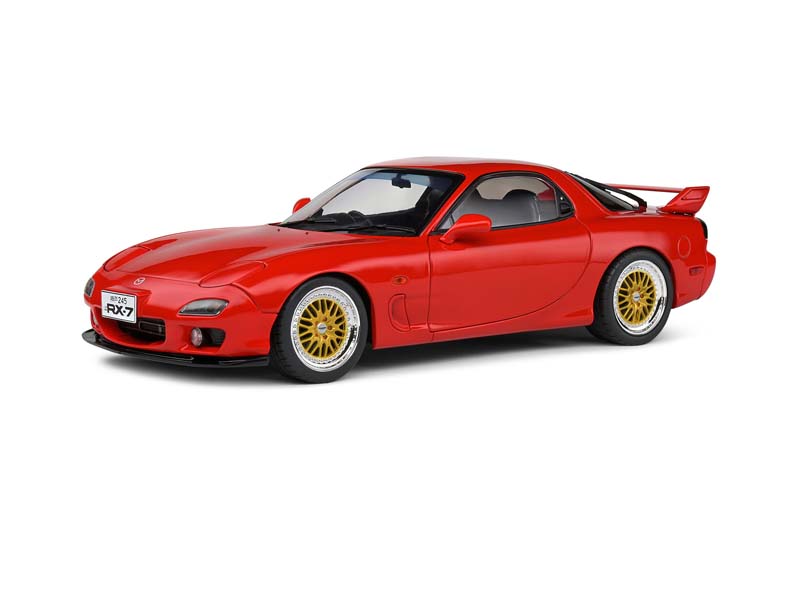 PRE-ORDER 1994 Mazda RX7 FD3RS - Vintage Red Diecast 1:18 Scale Model - Solido S1810602