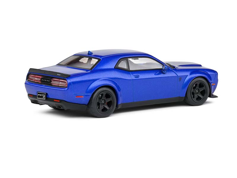 2018 Dodge Challenger SRT Demon - Electric Blue Pearl Diecast 1:43 Scale Model - Solido S4310305