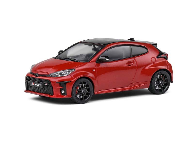 2020 Toyota Yaris GR - Karmina Red Metallic Diecast 1:43 Scale Model - Solido S4311102