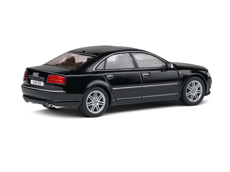 2010 Audi S8 (D3) - Black Diecast 1:43 Scale Model - Solido S4313301