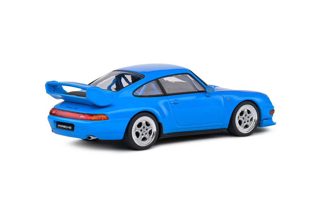 Porsche 993 RS Clubsport - Blue Diecast 1:43 Scale Model - Solido S4313801