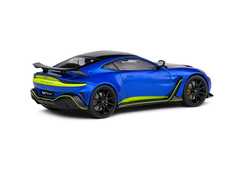 2023 Aston Martin Vantage V12 - Blue Diecast 1:43 Scale Model - Solido S4314103