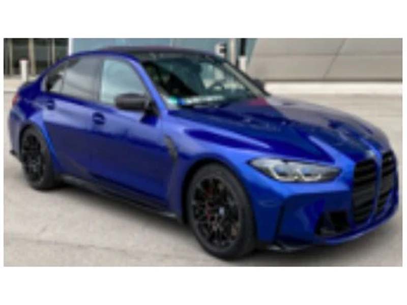 PRE-ORDER 2023 BMW G80 M3 Blue Diecast 1:43 Scale Model - Solido S4315302