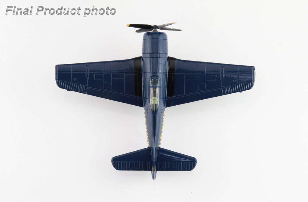 Grumman F8F-1B Blue Angels No.2 Airplane US Navy 1946 Diecast 1:72 Scale Model - Hobby Master SM1011