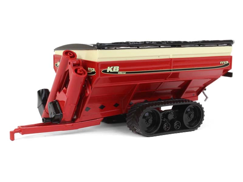 Killbros 1113 Grain Cart w/ Tracks - Red Diecast 1:64 Scale Model - Spec Cast UBC042