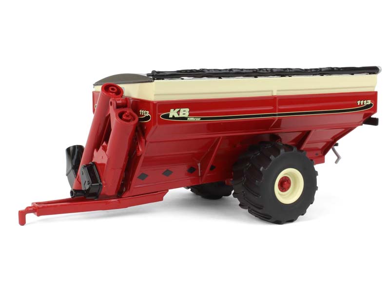 Killbros 1113 Grain Cart w/ Flotation Tires - Red Diecast 1:64 Scale Model - Spec Cast UBC045