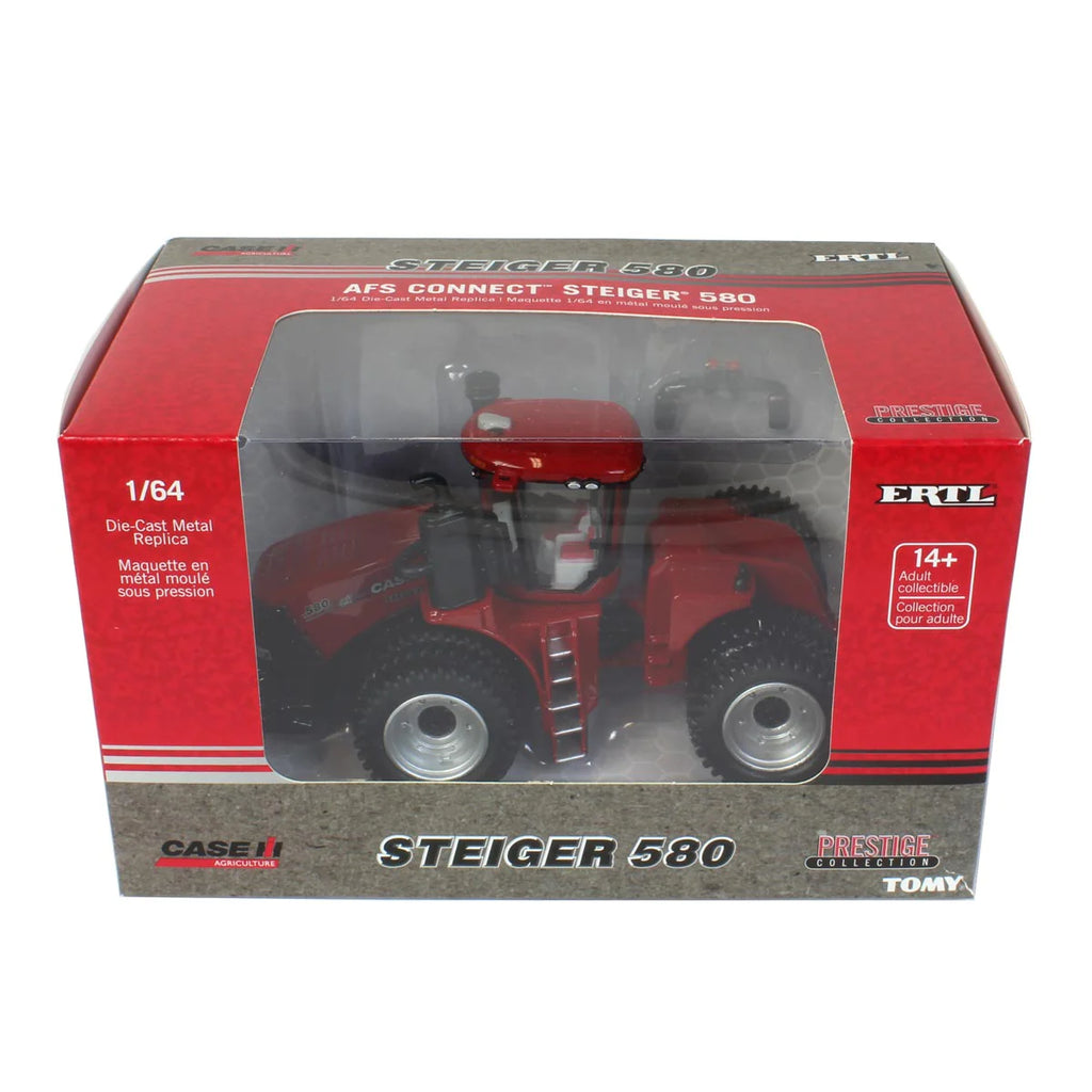 Case IH AFS Connect Steiger 580 4WD w/ Duals (Prestige Collection) Diecast 1:64 Scale Model - ERTL ZFN44235