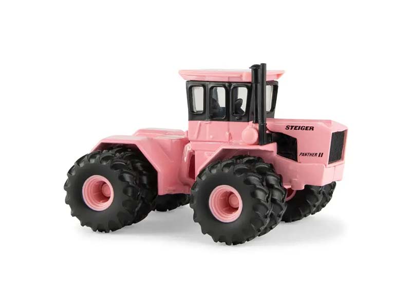 Steiger Panther II Pink Tractor w/ Front & Rear Duals Diecast 1:64 Scale Model - ERTL ZFN44331