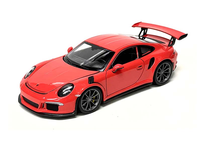 2016 Porsche 911 GT3 RS - Orange (NEX) Diecast 1:24 Scale Model Car - Welly 24080OR