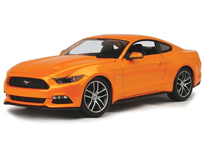 Ford Mustang GT 2015 - Orange - Maisto 1/24 - miniature américaine