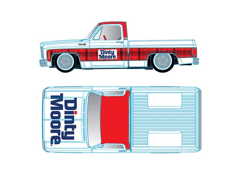 PREORDER 1973 Chevrolet Cheyenne Super 10 Squarebody Pickup (Hobby Exclusive) Diecast 1:64 Scale Model - M2 Machines 31500-HS33