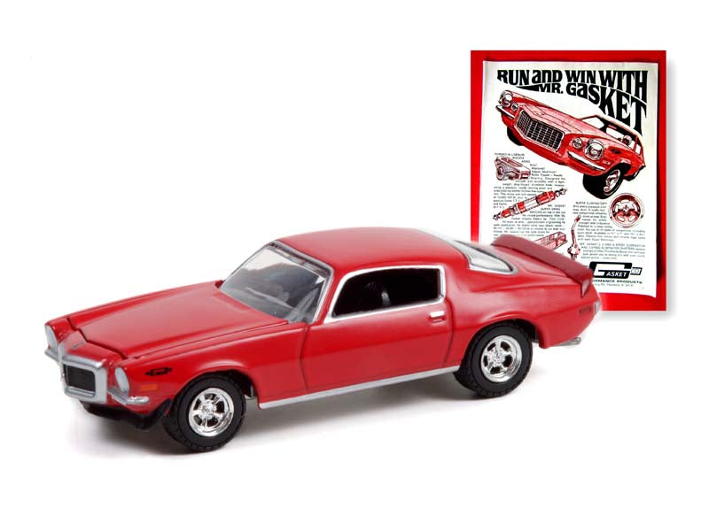 1970 Chevrolet Camaro - Run And Win With Mr. Gasket (Vintage Ad Cars)  Series 6 Diecast 1:64 Models - Greenlight 39090B - Karson Diecast