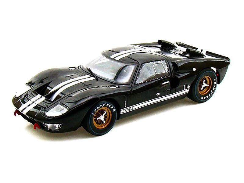 1966 Ford GT-40 MKII - Black (Legend Series) Diecast 1:18 Scale Model Car -  Shelby Collectibles 402BK