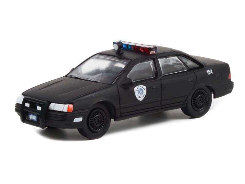 1986 Ford Taurus LX Detroit Metro West Police - RoboCop (Hollywood) Series 34 Diecast 1:64 Scale Model - Greenlight 44940D