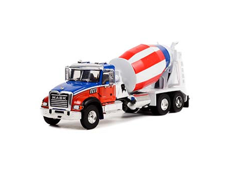 CHASE 2019 Mack Granite Cement Mixer (S.D. Trucks) Series 15 Diecast 1:64 Scale Model - Greenlight 45150C