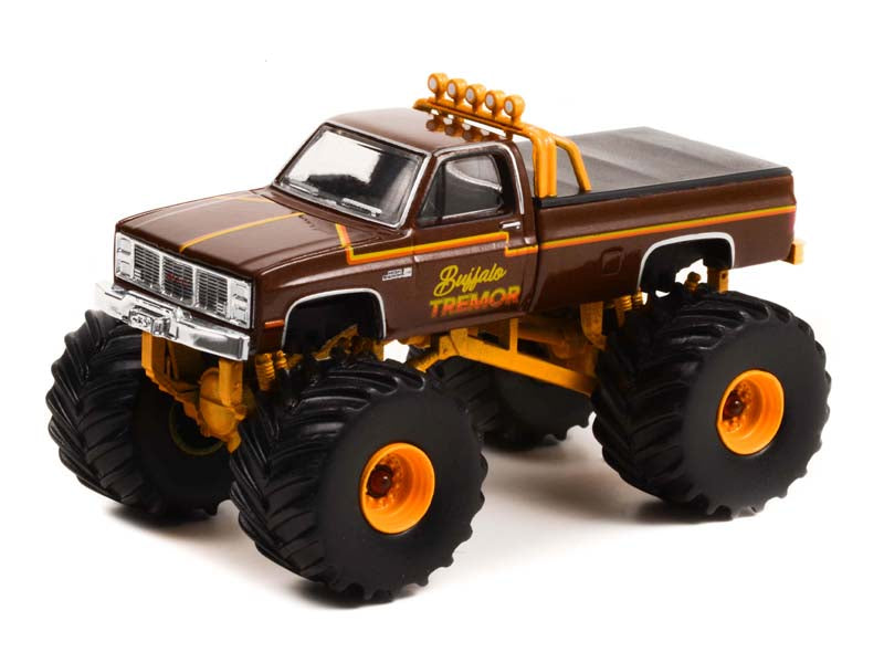 CHASE 1985 GMC High Sierra 2500 - Buffalo Tremor (Kings of Crunch) Series 11 Diecast 1:64 Model Car - Greenlight 49110D