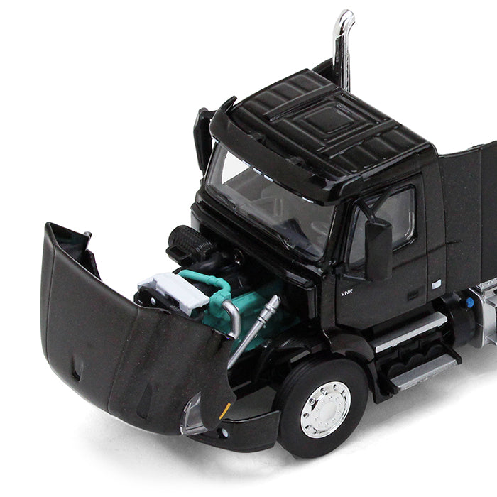 Volvo VNR 300 Day-Cab 1:50 Scale Diecast Model Sable Black Metallic - First Gear 50-3363